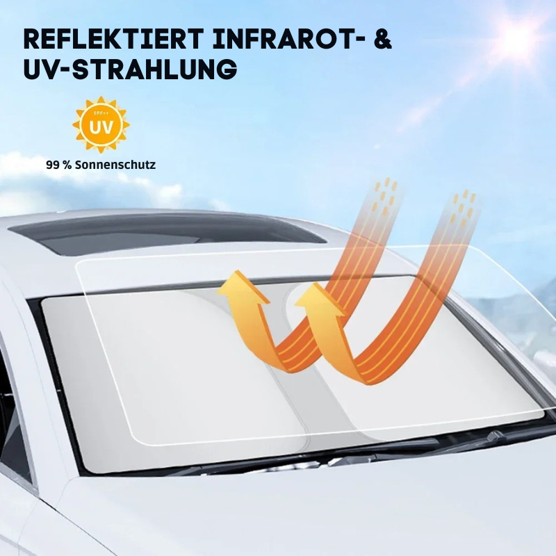 Faltbarer Auto-Sonnenschutz – UV-Schutz & Hitzeschutz | SunShield™
