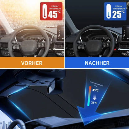 Faltbarer Auto-Sonnenschutz – UV-Schutz & Hitzeschutz | SunShield™
